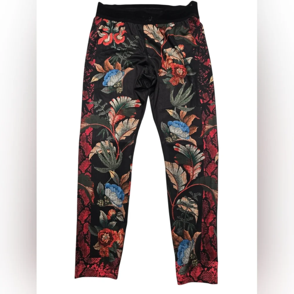 Pam and Gela‎ Floral Track Pants SZ LARGE NEW - Picture 2 of 12